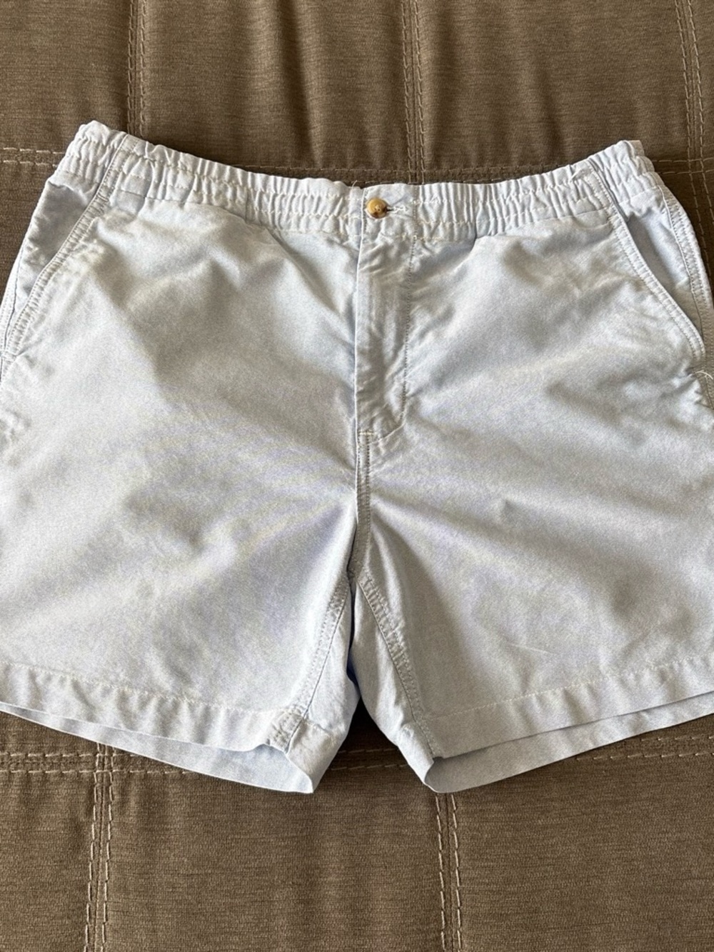 Polo by Ralph Lauren classic fit Light Blue Men’s Flat Front cotton golf Shorts